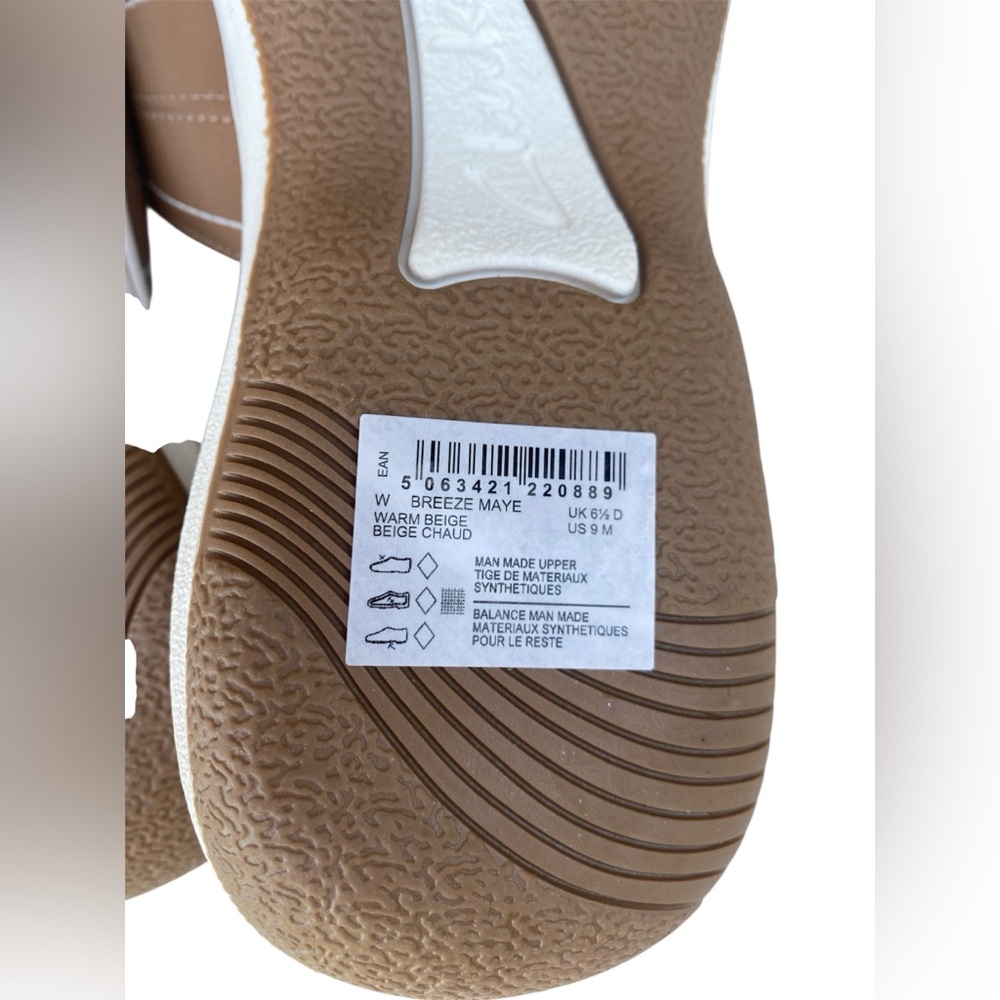 Clarks Women's Cloudsteppers Breeze Maye Sandals: Warm Beige (Chaud) 9m View 3